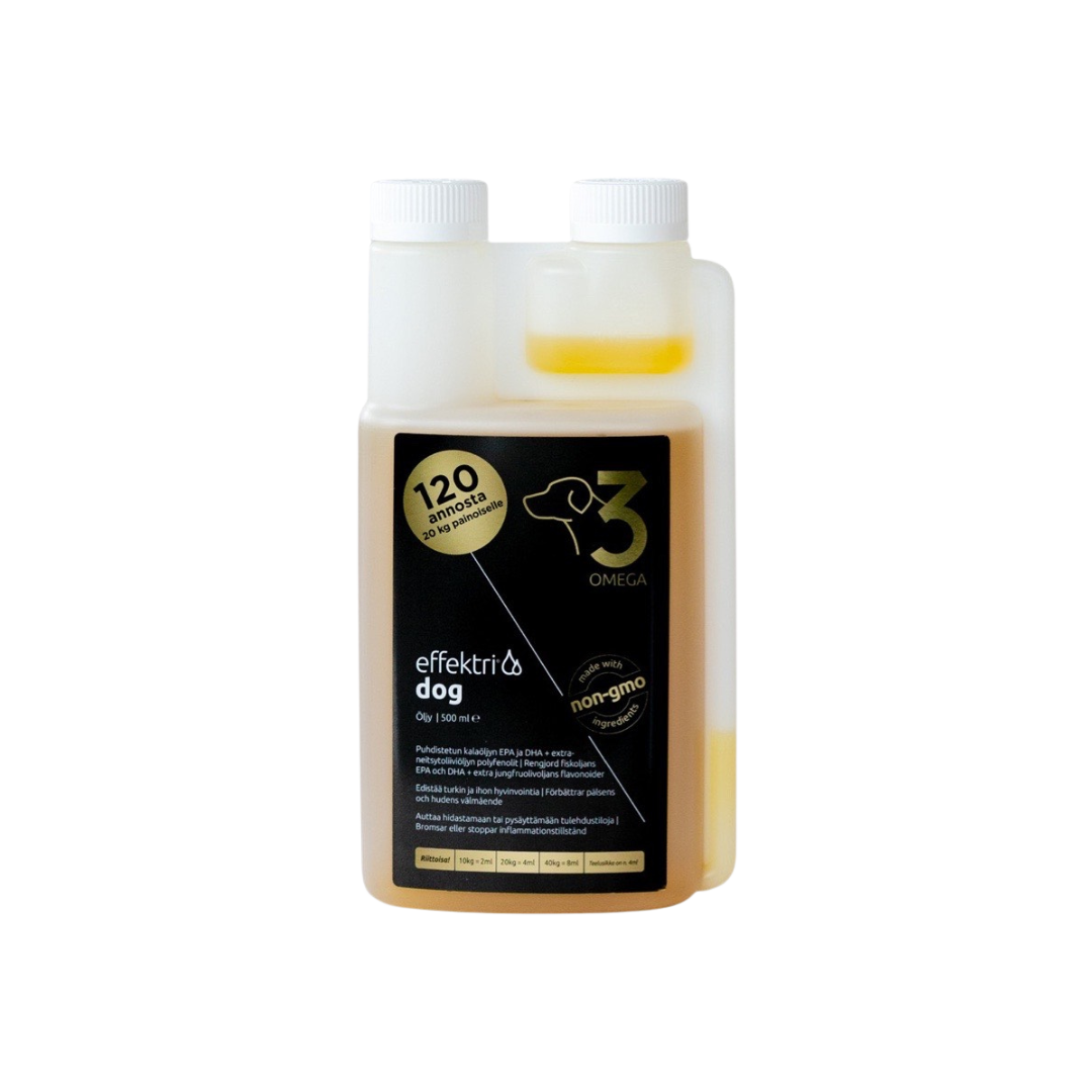Effektri Dog - Omega-3 koiralle, 500ml