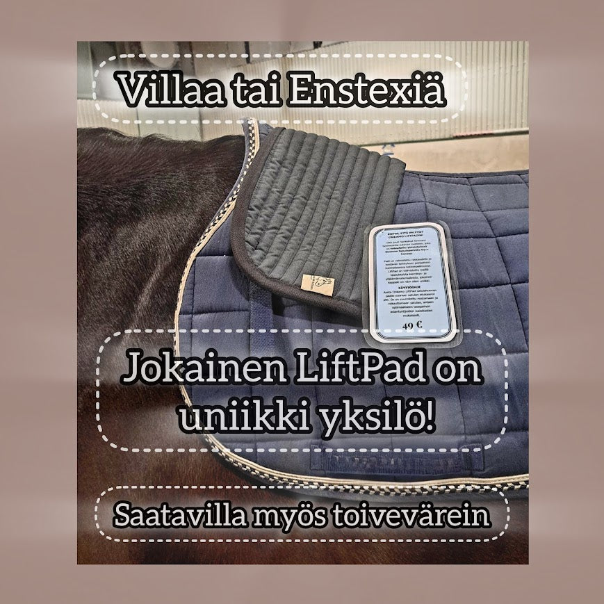 Onkamo LiftPad – tukea satulalle