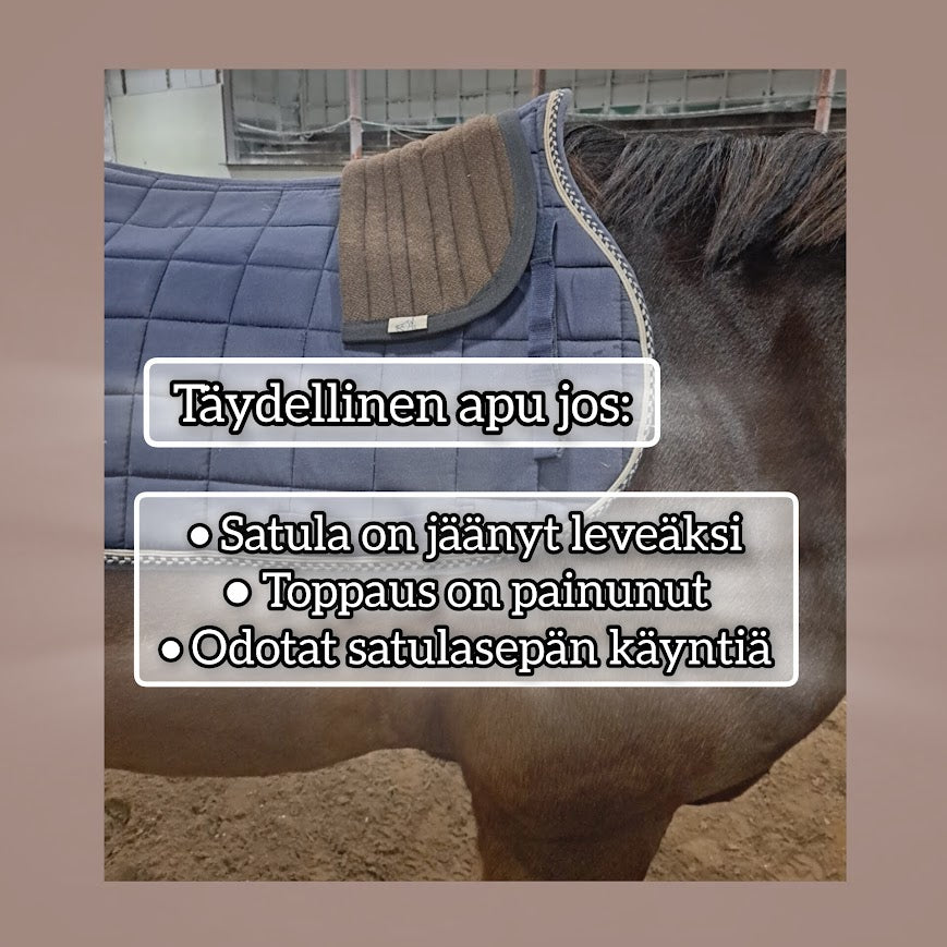 Onkamo LiftPad – tukea satulalle