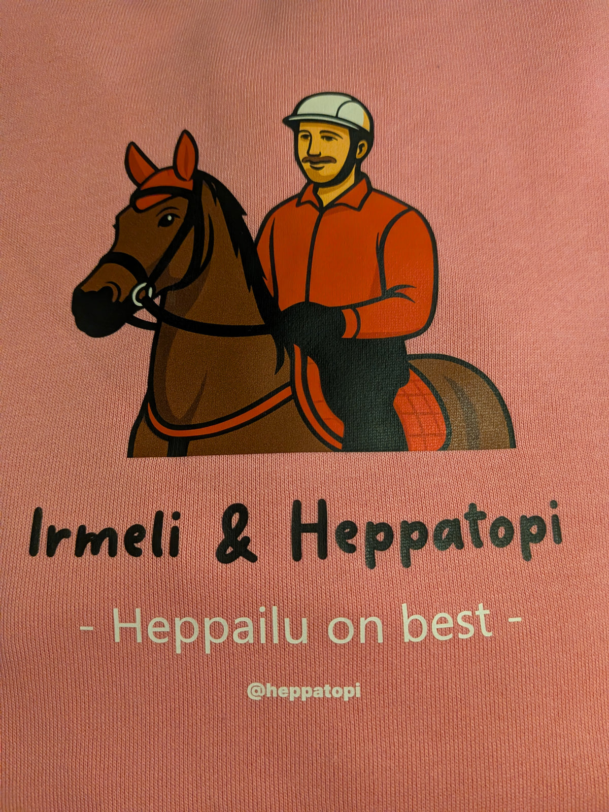 Huppari Irmeli & Heppatopi ratsastuskuva, best